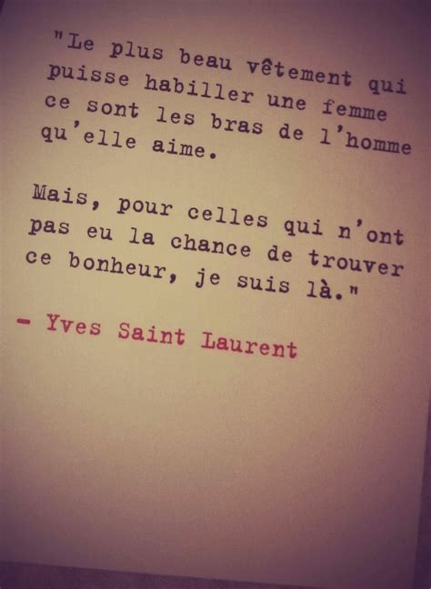 yves saint laurent femmes habilles citation|y st laurent quotes.